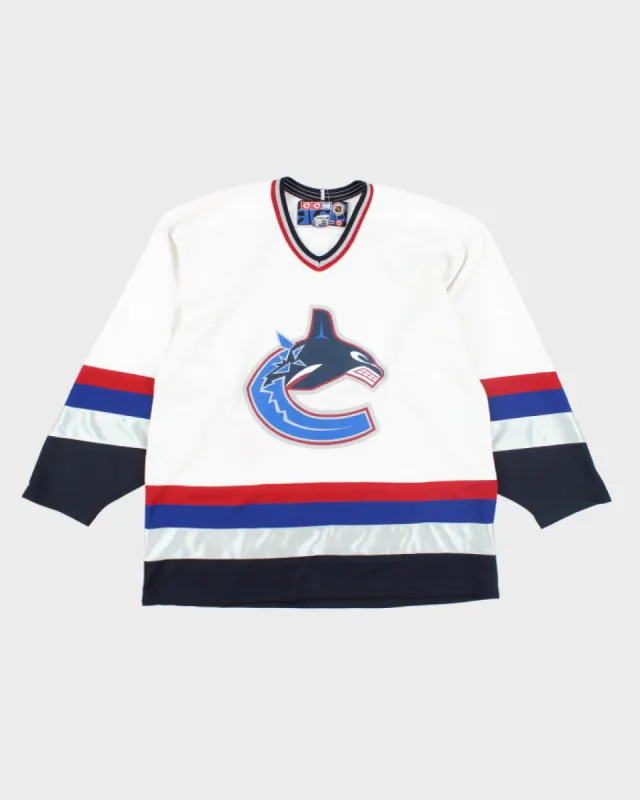 Vintage CCM Vancouver Canucks NHL Sports Jersey - XL sold by Rokit
