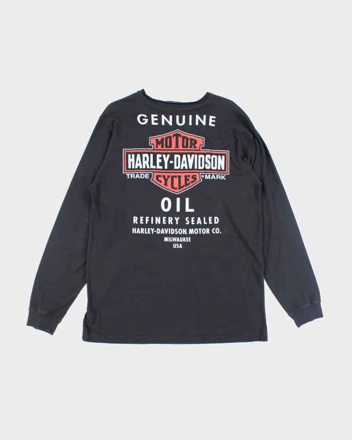 Harley Davidson Black Long Sleeve T-shirt - L sold by Rokit product image thumbnail 2