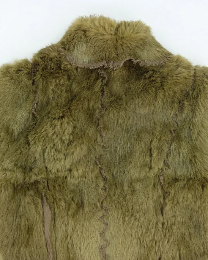 Y2k 00s MaxMara Faux Fur Knit Zip-up Jacket - S sold by Rokit product image thumbnail 5