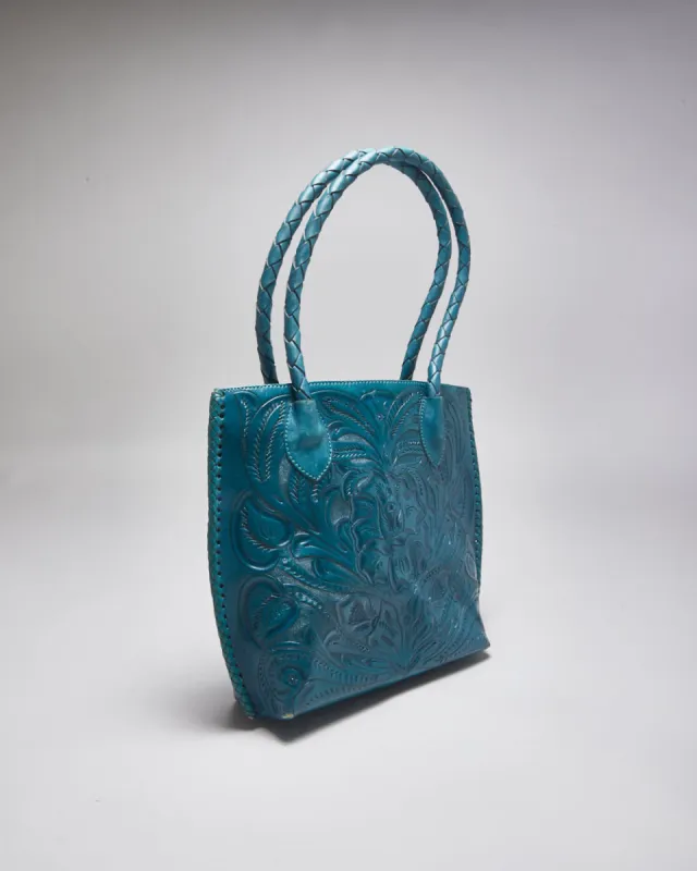 Vintage Alejandro Yeo Tooled Bag sold by Rokit