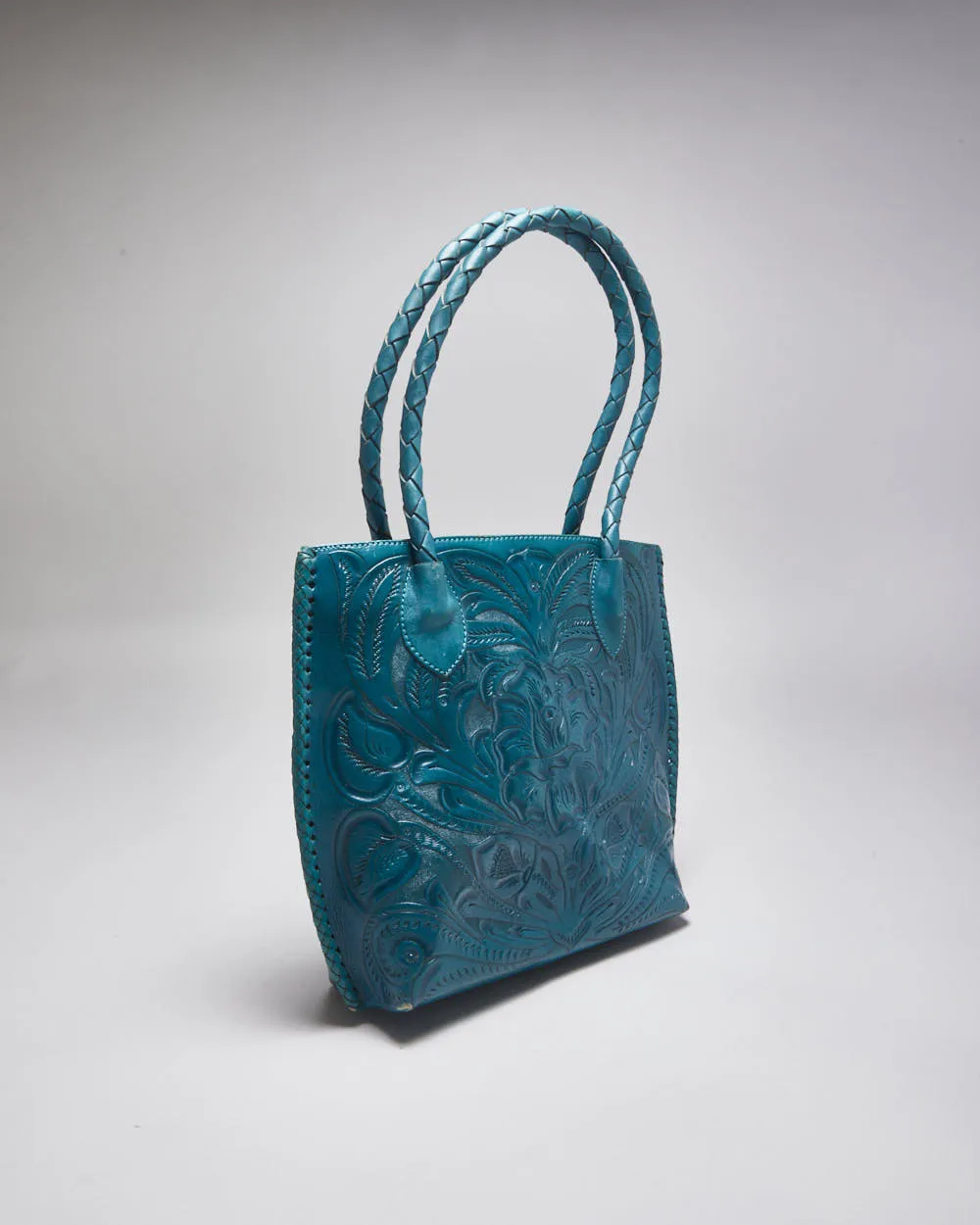 Vintage Alejandro Yeo Tooled Bag sold by Rokit