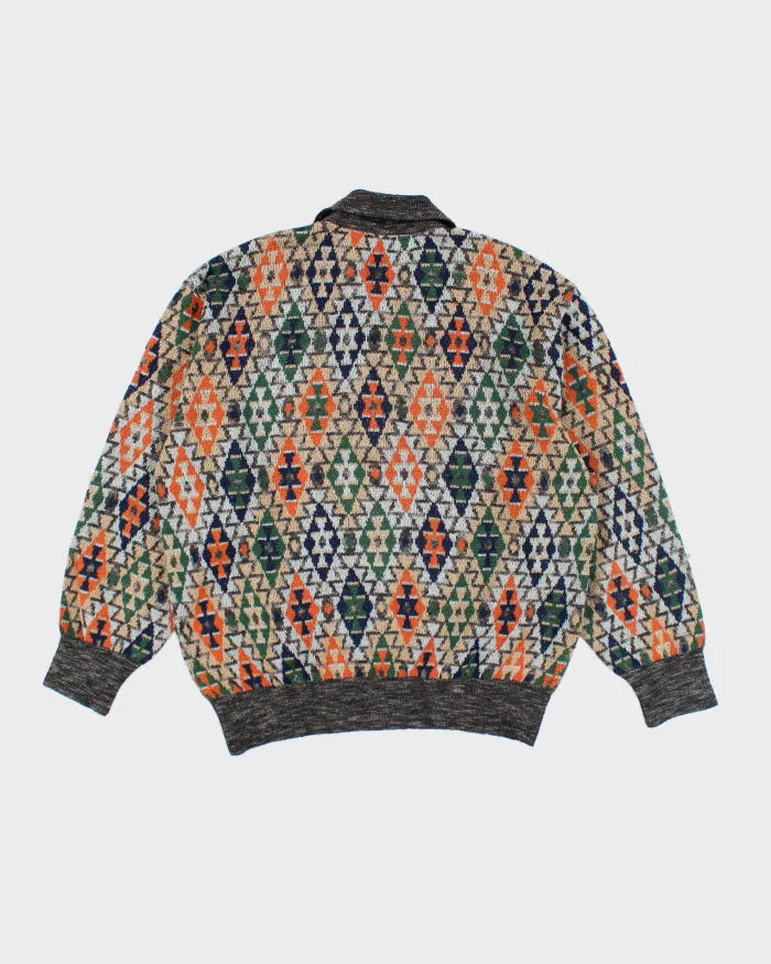 Vintage Y2K Missoni Patterned Long Sleeve Button Up Knit - L sold by Rokit product image thumbnail 2