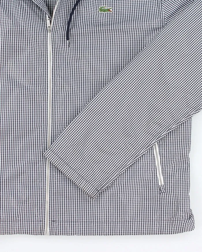 Lacoste Checked Waterproof Hooded Jacket - L sold by Rokit product image thumbnail 4