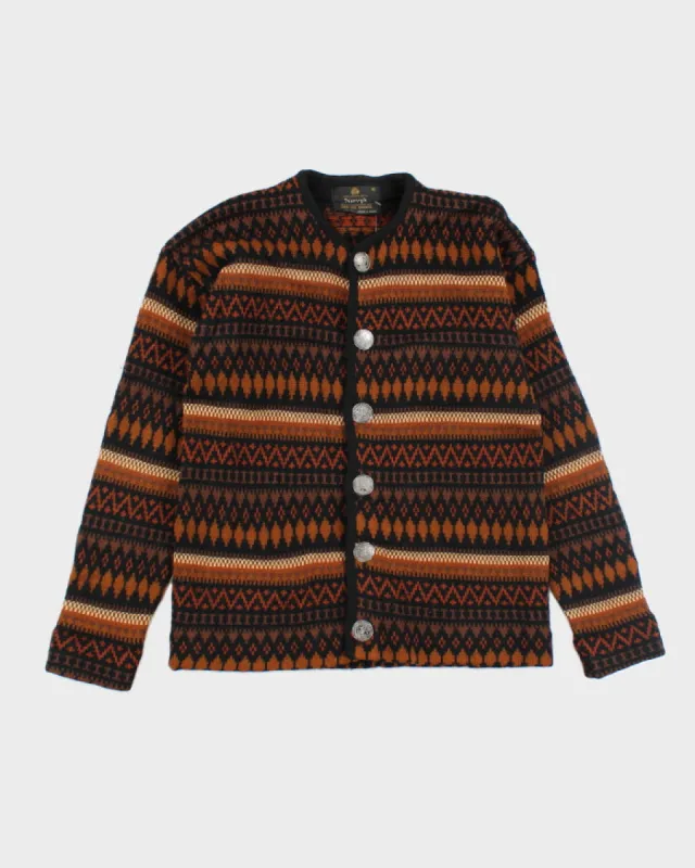Vintage Norvyk Icelandic Wool Cardigan - M sold by Rokit