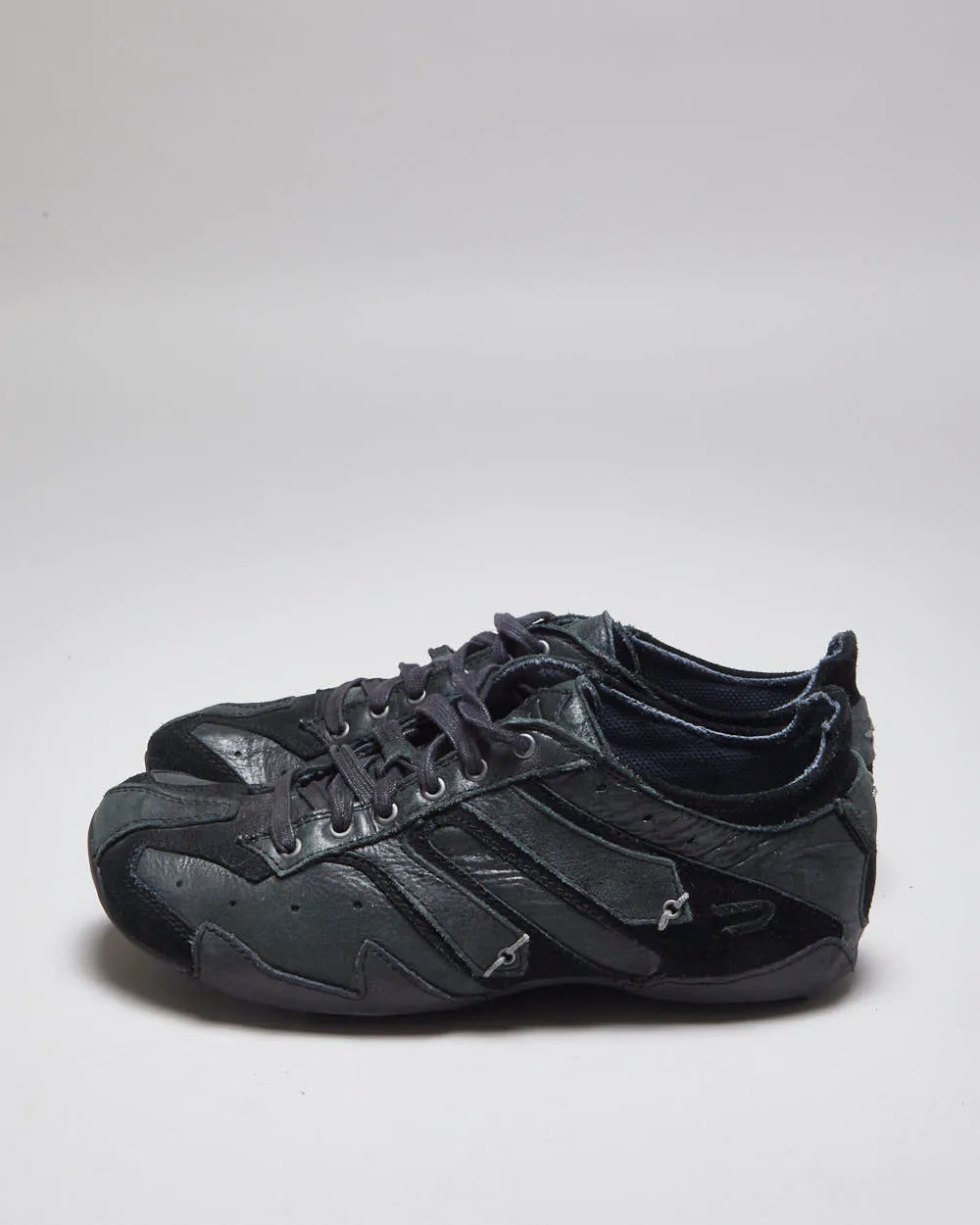 Vintage Y2K Diesel Leather Trainers - UK 7.5 sold by Rokit product image thumbnail 5