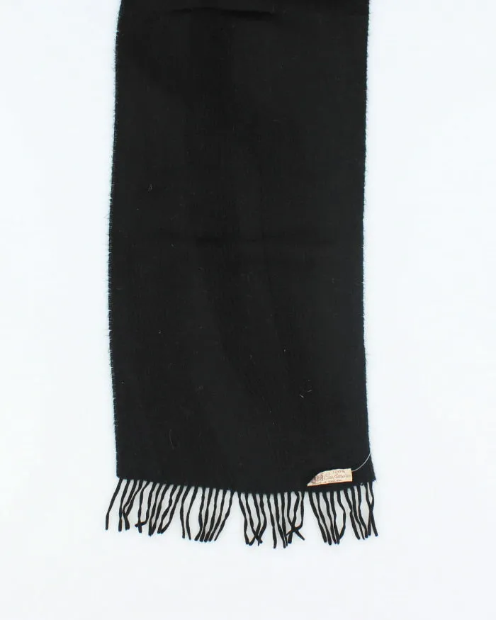 Vintage Cashmere Black Scarf sold by Rokit product image thumbnail 3