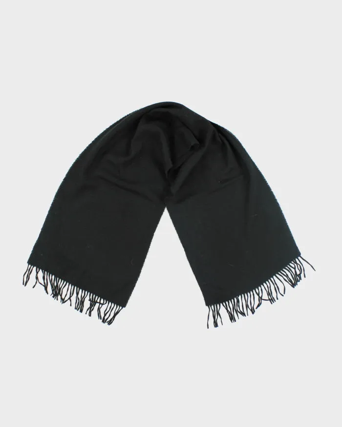 Vintage Cashmere Black Scarf sold by Rokit