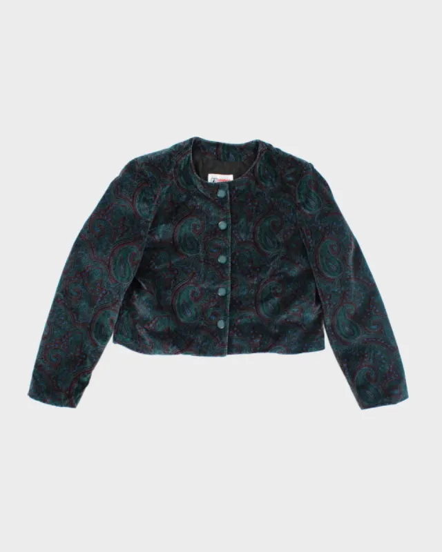 Vintage London Fog Velvet Jacket - M sold by Rokit