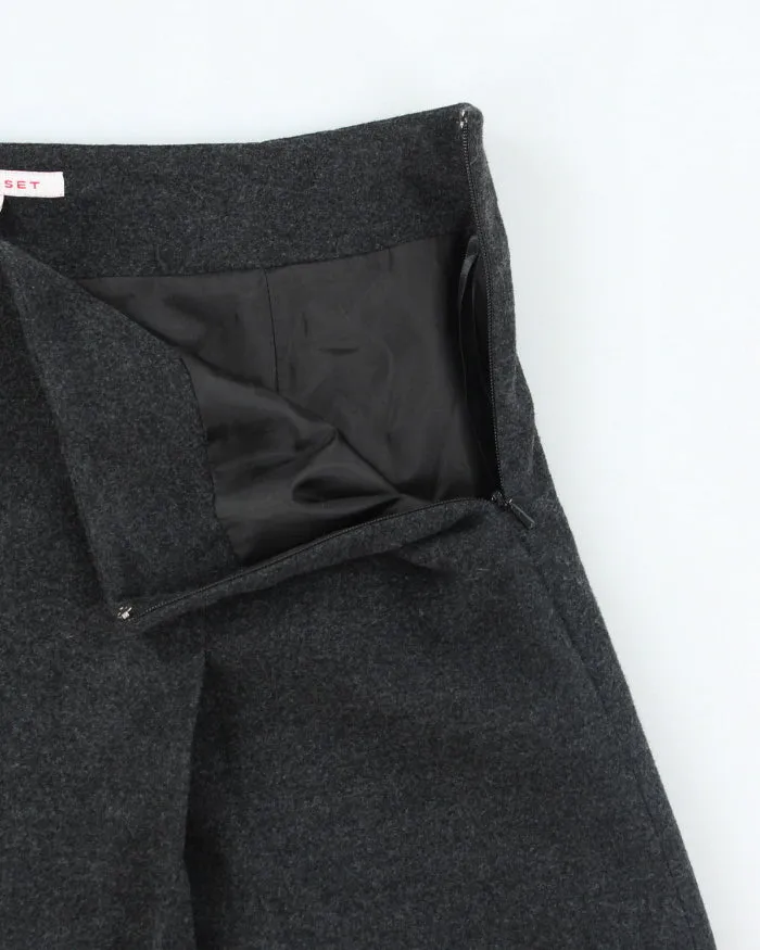 Vintage 90s Smart set Grey Skirt - S sold by Rokit product image thumbnail 4