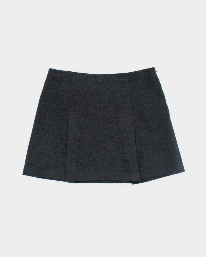 Vintage 90s Smart set Grey Skirt - S sold by Rokit