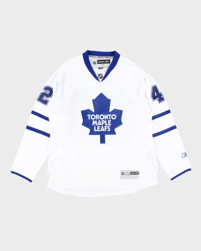Vintage 2000's Reebok Toronto Maple Leafs NHL Jersey - M sold by Rokit