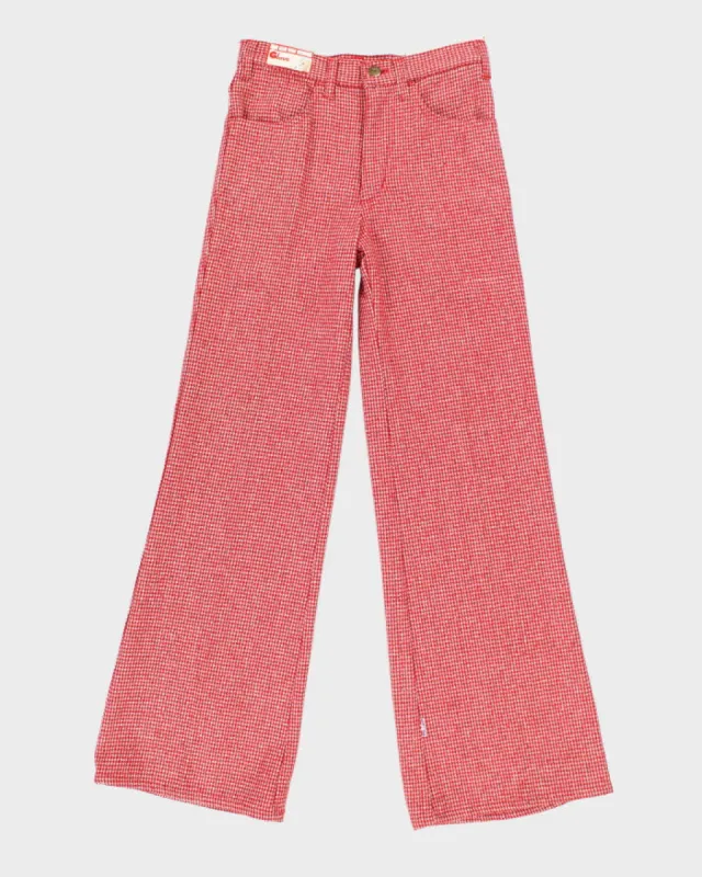 Deadstock Vintage 70s Glove Trousers - W28 L31 sold by Rokit