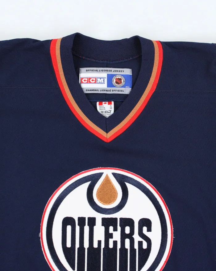 Vintage CCM Edmonton Oilers Oversized NHL Hockey Jersey - XL sold by Rokit product image thumbnail 3