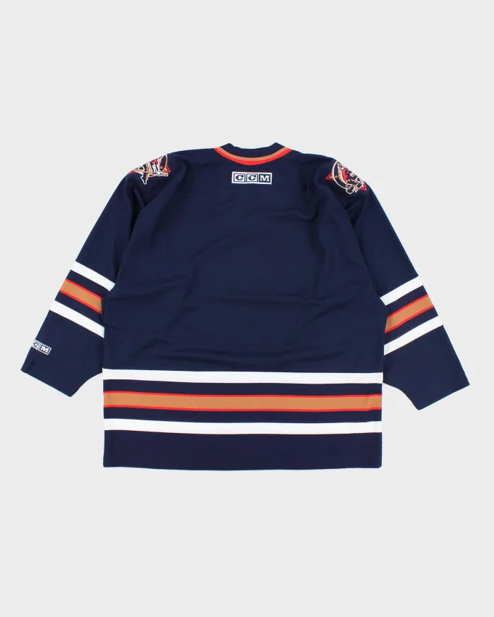 Vintage CCM Edmonton Oilers Oversized NHL Hockey Jersey - XL sold by Rokit product image thumbnail 2