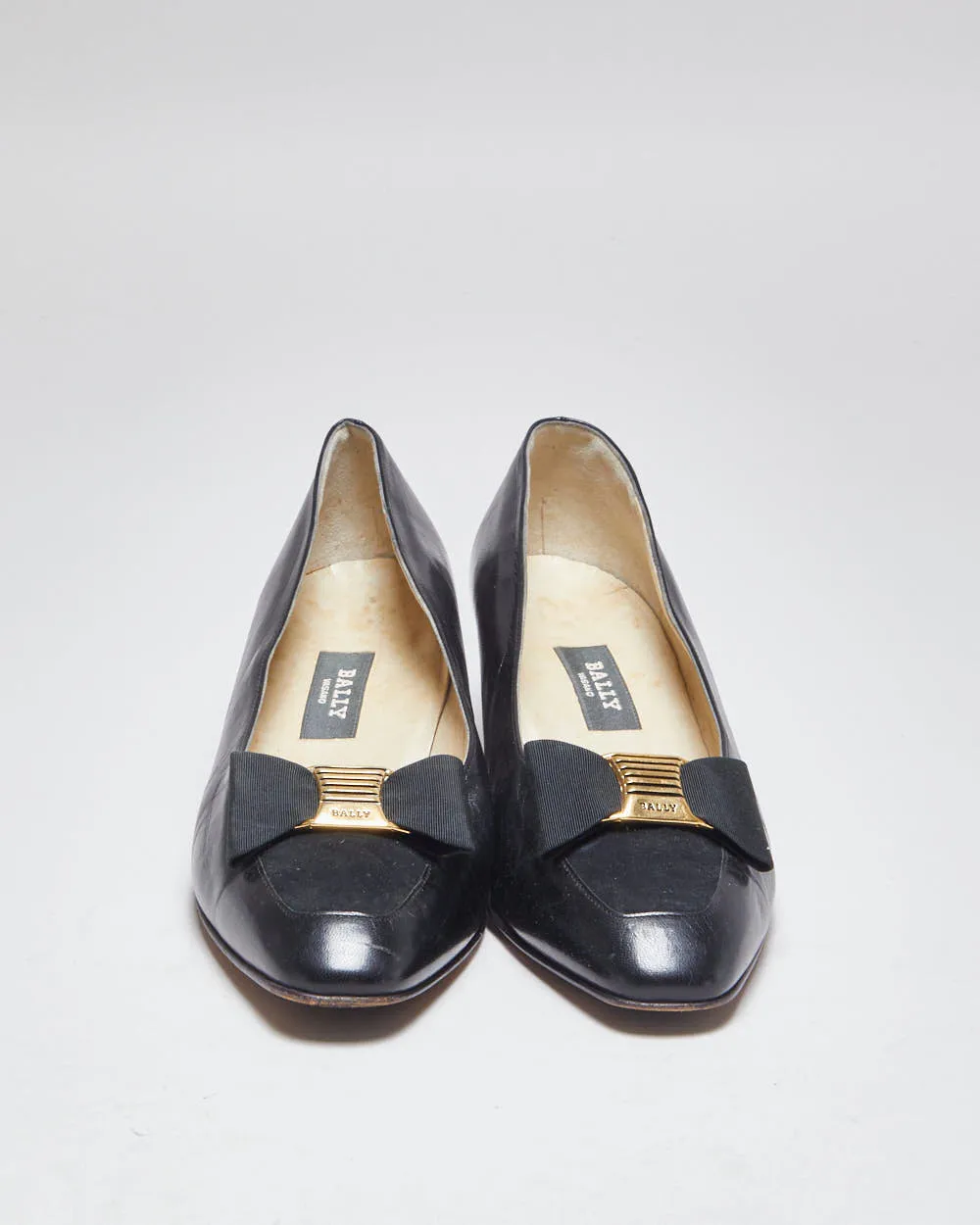 Bally Leather Heeled Loafers- UK5 sold by Rokit product image thumbnail 3