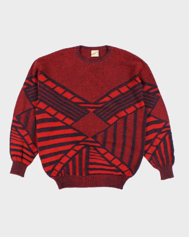Vintage 90's Maser Chunky Oversized Knit Jumper - M sold by Rokit