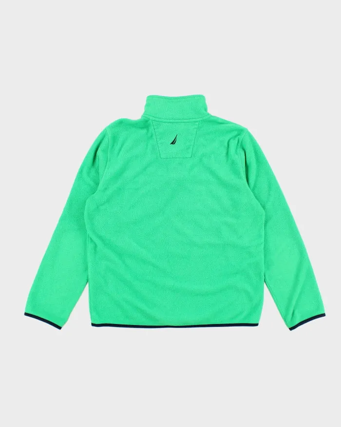 Vintage Nautica Two Tone Half Button Fleece - S sold by Rokit product image thumbnail 2