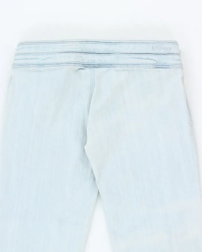 Y2k 00s Light Wash Buckle Bootcut Jeans - W32 L33 sold by Rokit product image thumbnail 4