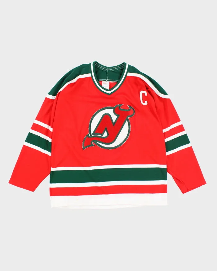 Vintage 2000's Reebok New Jersey Devil's NHL Jersey - L sold by Rokit