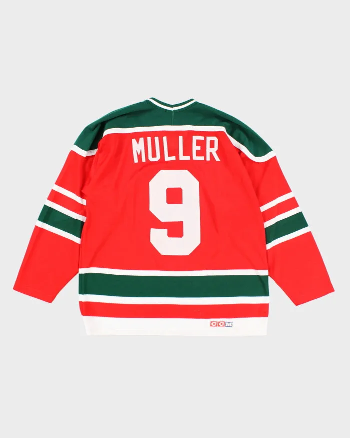 Vintage 2000's Reebok New Jersey Devil's NHL Jersey - L sold by Rokit product image thumbnail 2