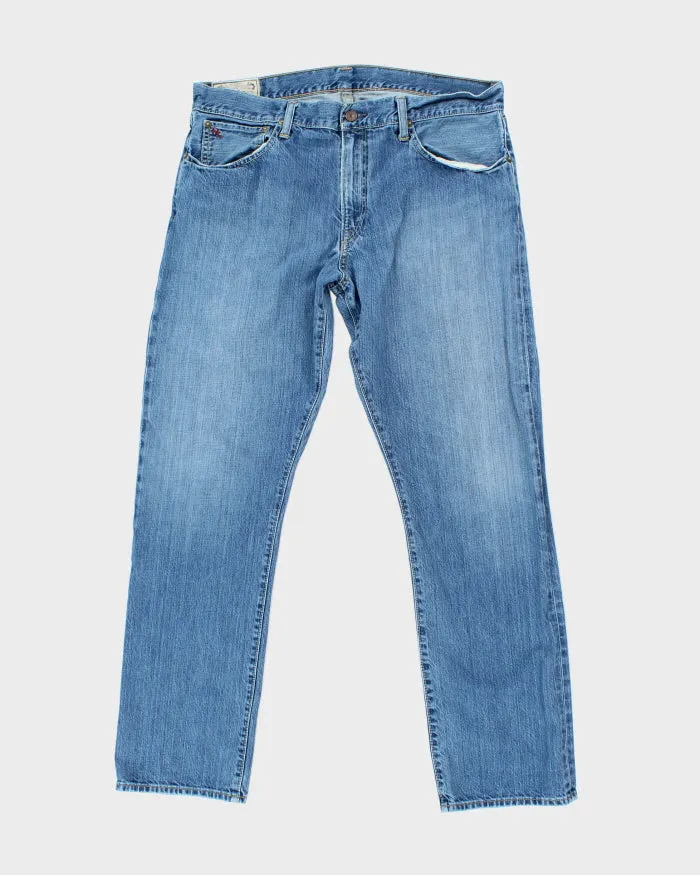 Vintage Y2K Polo Ralph Lauren Medium Wash Relaxed Fit Jeans - W36 L30 sold by Rokit