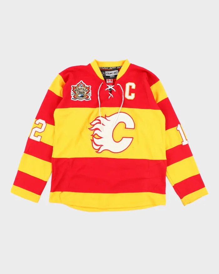 Vintage 2000's Reebok Calgary Flames NHL Jersey - M sold by Rokit