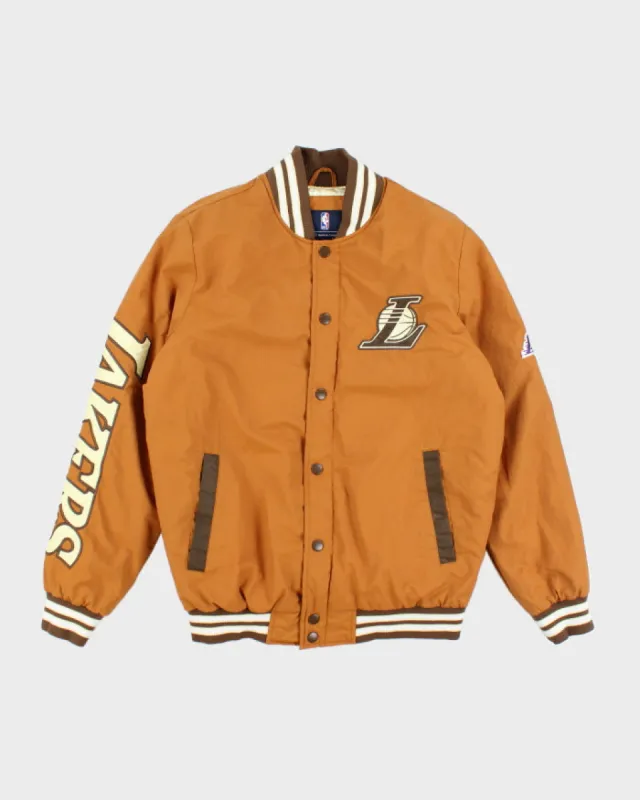 Vintage NBA LA Lakers Insulated Bomber Jacket - M sold by Rokit
