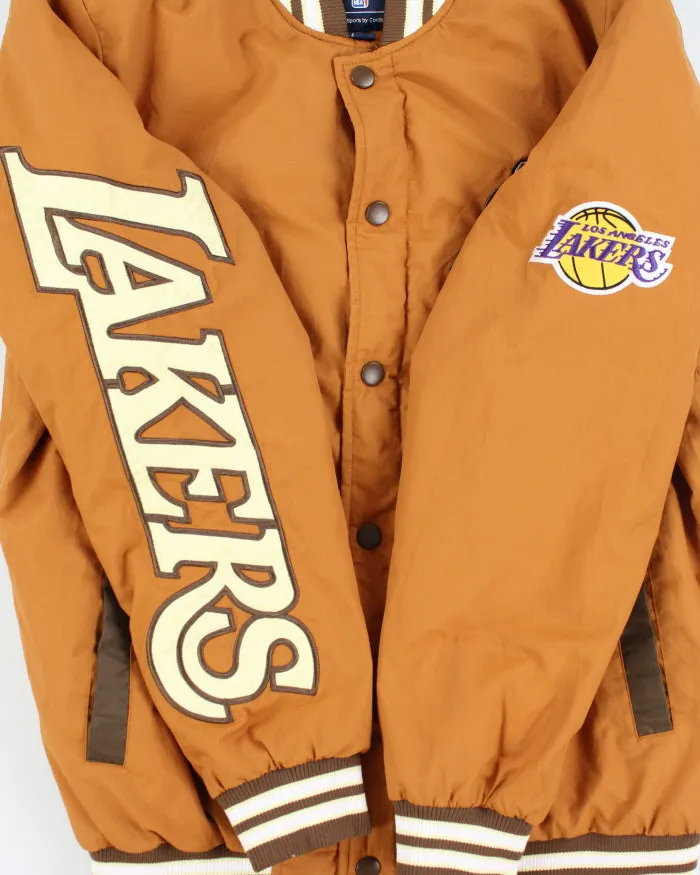 Vintage NBA LA Lakers Insulated Bomber Jacket - M sold by Rokit product image thumbnail 5