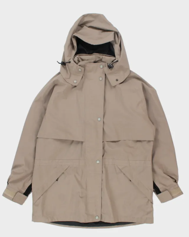 Vintage Women's Eddie Bauer Hooded Long Rain Jacket - L sold by Rokit