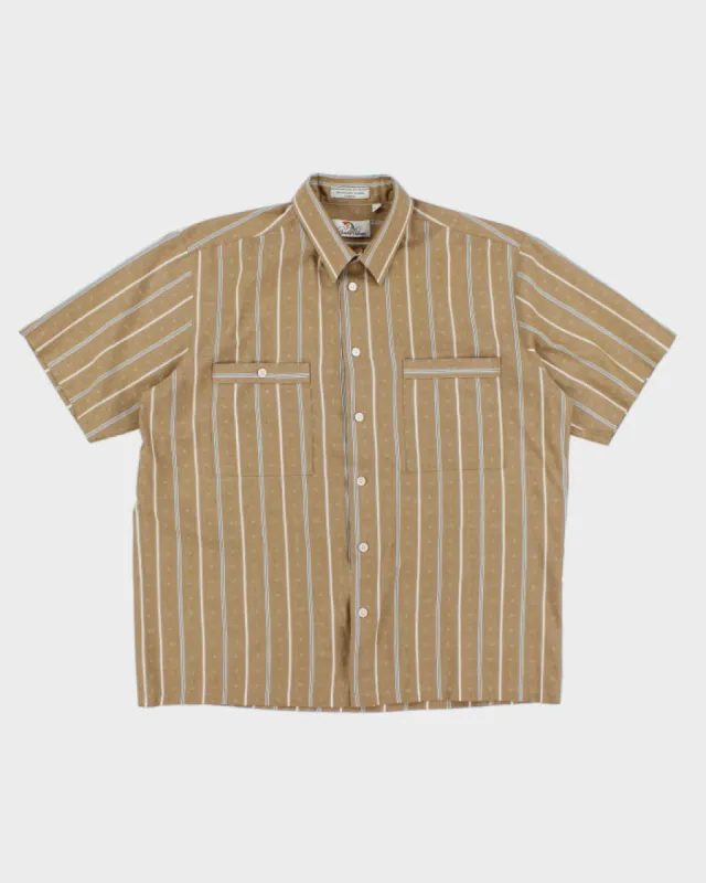 Vintage 90s Arnold Palmer Striped Shirt - L sold by Rokit