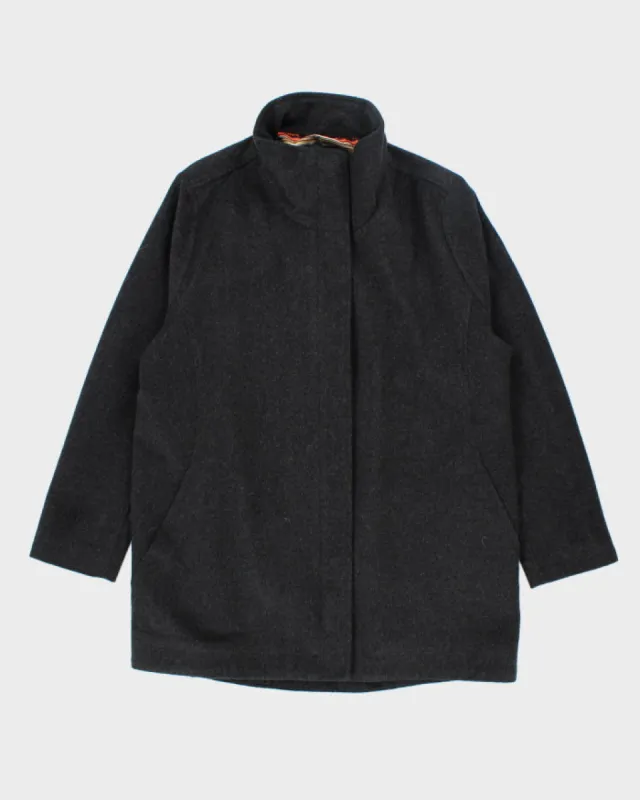 Vintage 80's Safe Ribbed Collared Button Up Harrington Jacket - M sold by Rokit