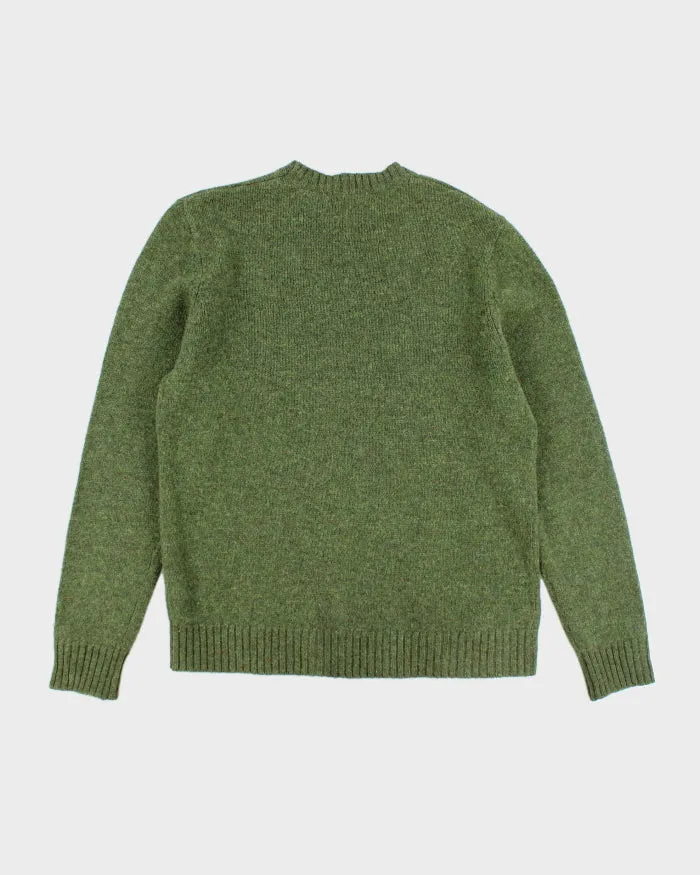 Vintage L.L.Bean Green Wool Knit Jumper - M sold by Rokit product image thumbnail 2