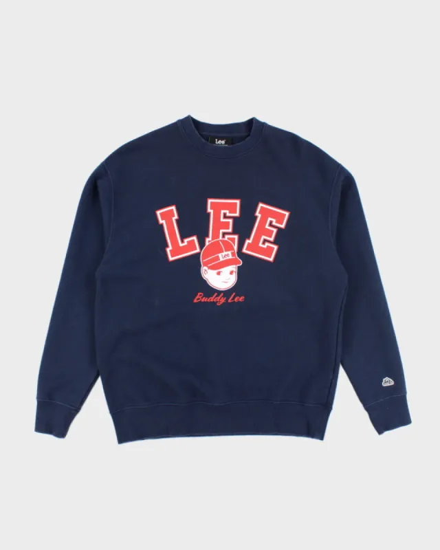 Vintage 2000's Lee Buddy Lee Graphic Print Sweatshirt - M sold by Rokit