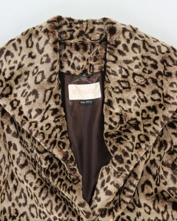Vintage Nuage Leopard Faux Fur Coat - M sold by Rokit product image thumbnail 3