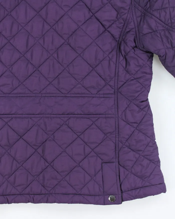 Vintage Women's Ralph Lauren Quilted Bomber Jacket - L sold by Rokit product image thumbnail 5