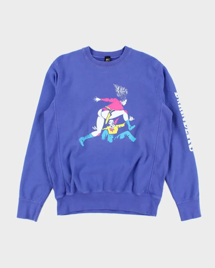Braindead Scuba Lady Graphic Sweatshirt - M sold by Rokit