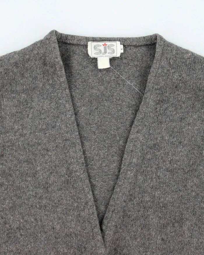 Vintage SJS Wool Button-up Tank - L sold by Rokit product image thumbnail 3