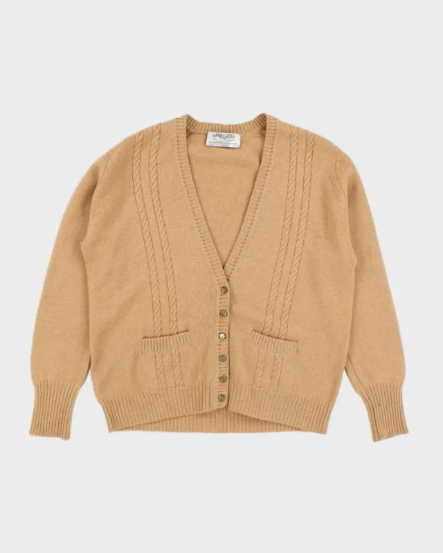 Vintage Jaeger Wool & Cashmere Cardigan - M sold by Rokit