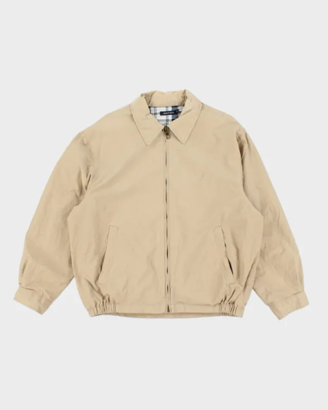 Vintage 90's Nautica Zip Up Harrington Jacket - M sold by Rokit