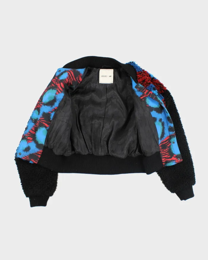 Kenzo x H&M Borg Embroidered Bomber Jacket - S sold by Rokit product image thumbnail 5