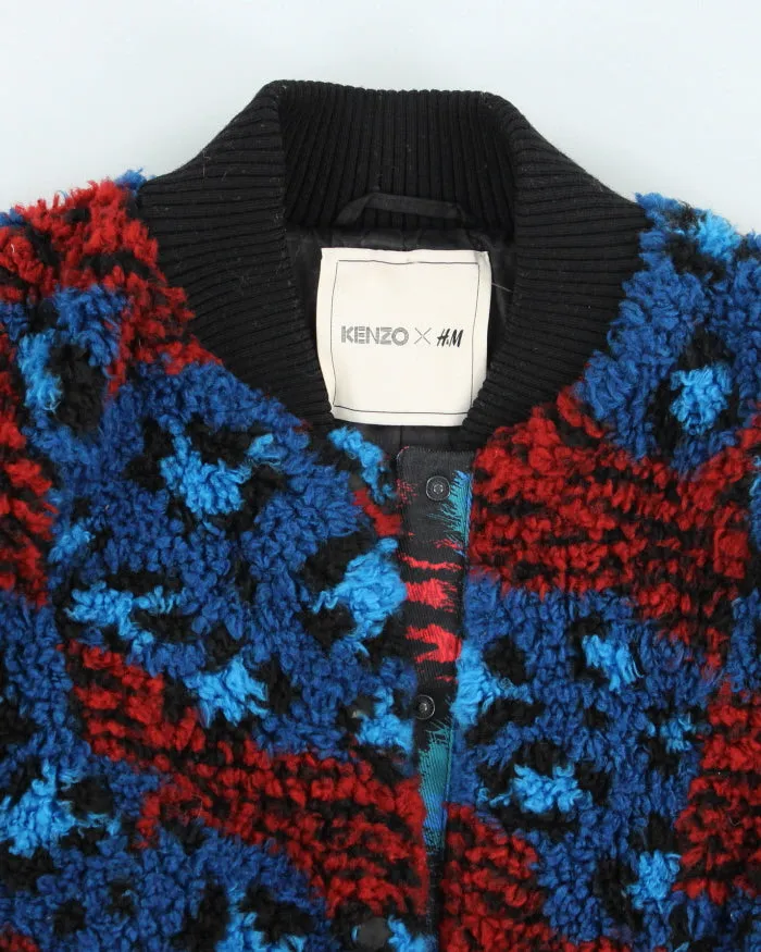 Kenzo x H&M Borg Embroidered Bomber Jacket - S sold by Rokit product image thumbnail 3