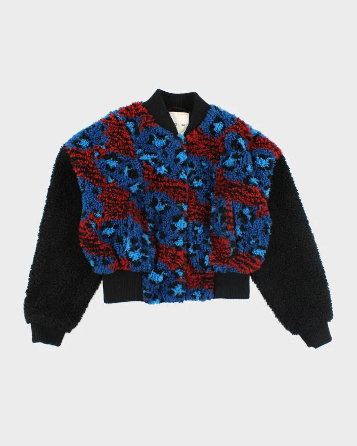 Kenzo x H&M Borg Embroidered Bomber Jacket - S sold by Rokit