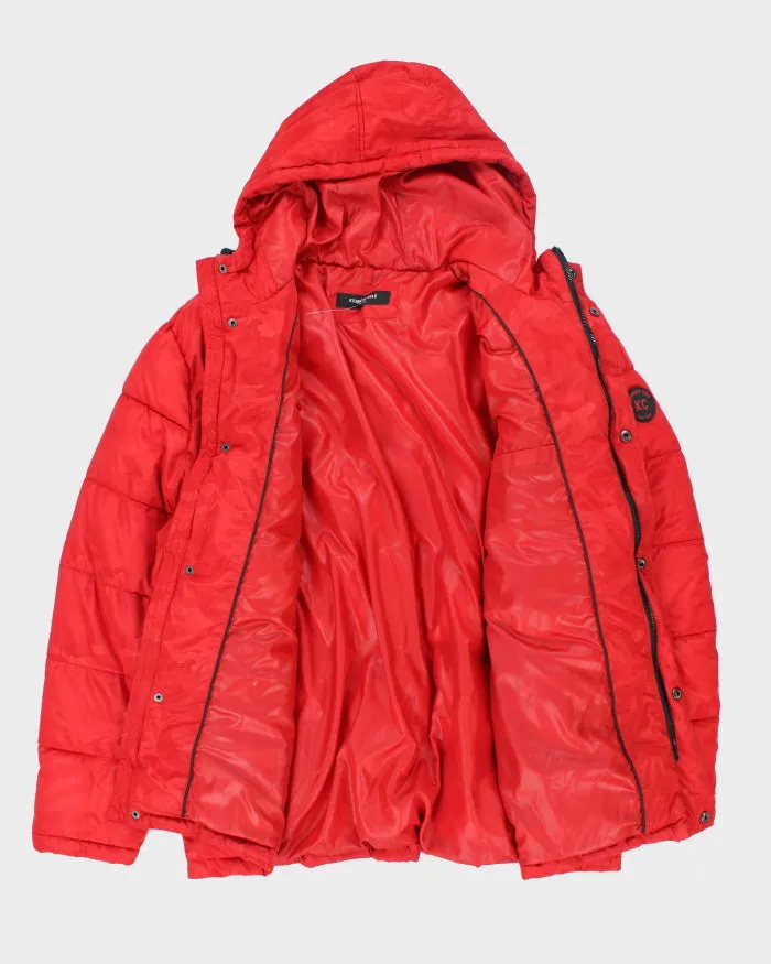 Vintage Kenneth Cole Heavyweight Hooded Puffer Jacket - XXL sold by Rokit product image thumbnail 5