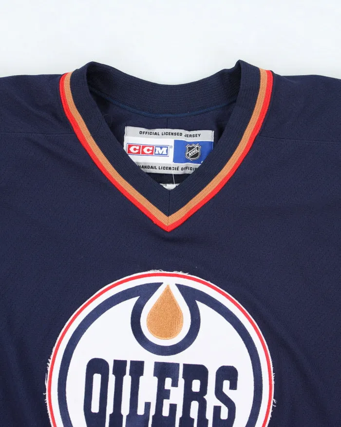 Vintage CCM Edmonton Oilers Oversized NHL Hockey Jersey - XL sold by Rokit product image thumbnail 3