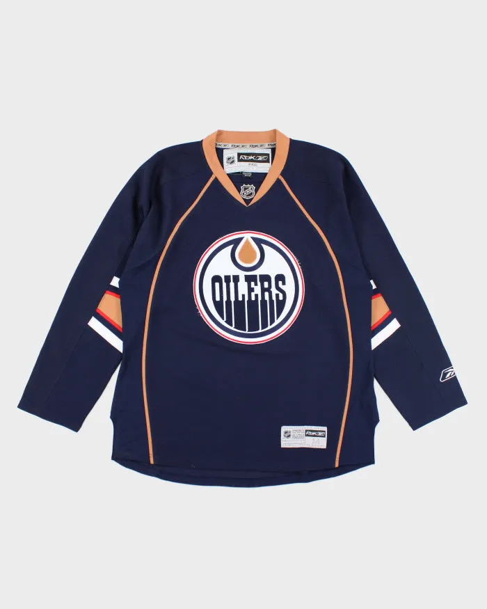 Vintage Reebok Edmonton Oilers Oversized NHL Hockey Jersey - XL sold by Rokit