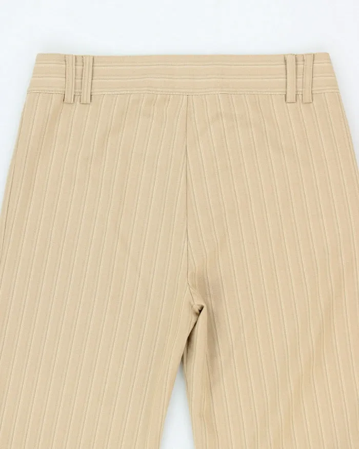Vintage 90s Brown Stripe Trousers - W30 L33 sold by Rokit product image thumbnail 4