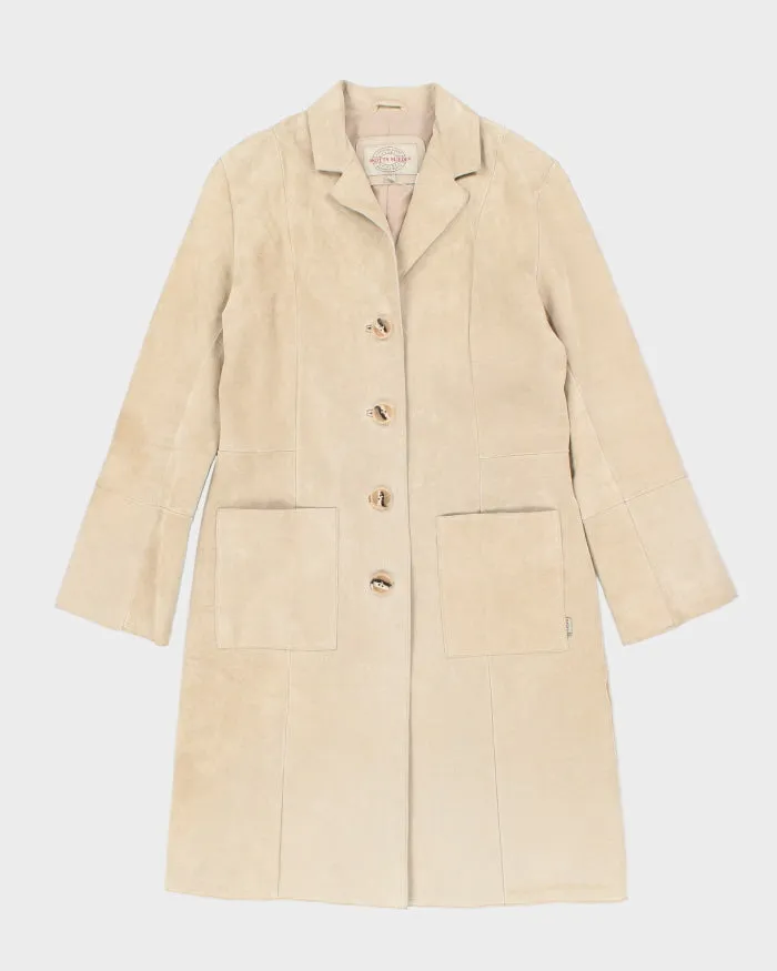 Vintage Scotts Suede Long Jacket - S sold by Rokit