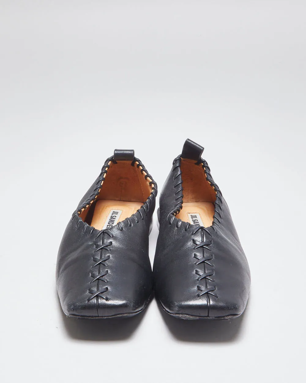 Jil Sander Whipstitch Ballet Flats - UK4 sold by Rokit product image thumbnail 3