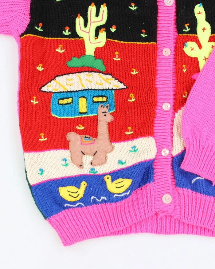 Vintage Alpaca Wassi Wool Cardigan - M sold by Rokit product image thumbnail 4