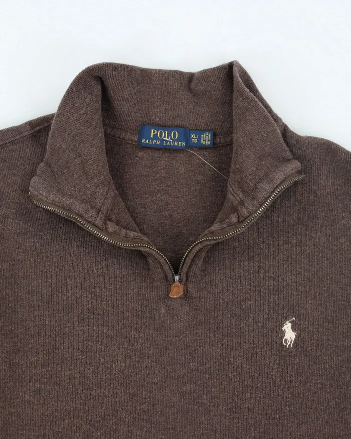 Vintage Ralph Lauren Half Zip Fleece - XL sold by Rokit product image thumbnail 3